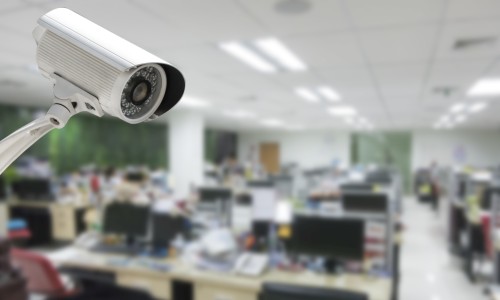 CCTV Camera in office